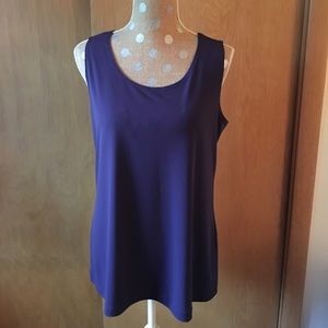 🌹3/$25🌹Chico’s Tanzanite Color Easywear Tank